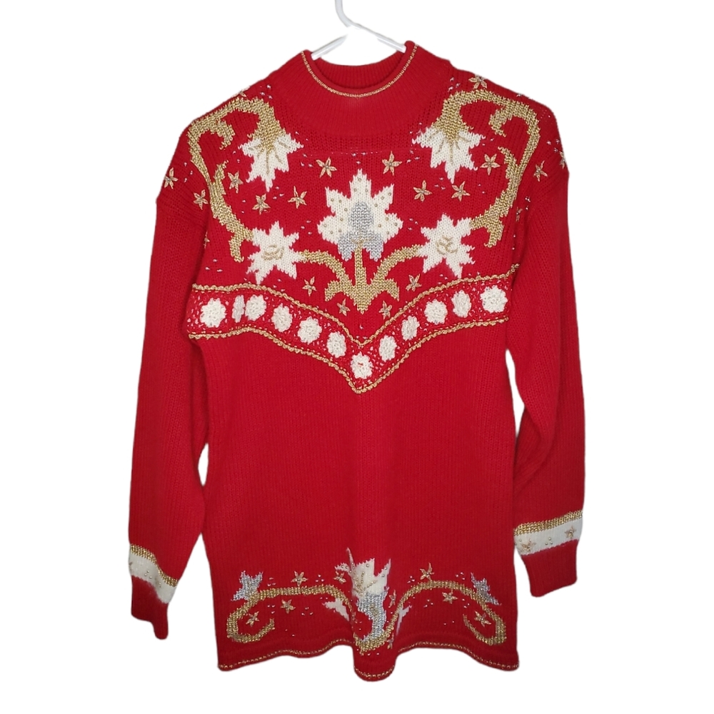 DANA SCOTT Vintage Christmas Sweater